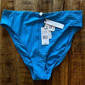 Sanctuary Swim cerulean Blue moon Bikini panty Bottom XL extra large